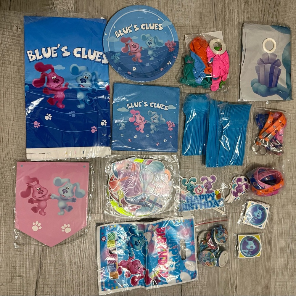 Blue’s Clues Birthday Party Supplies Kit